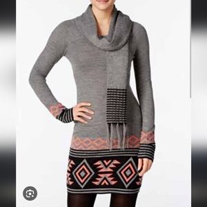 NEW🖤ENERGY SWEATER SKARF DRES 🖤